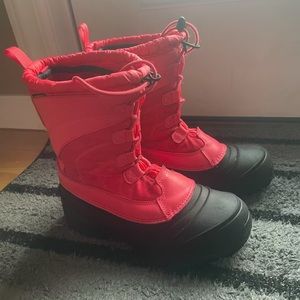 Girls North Face snow boots